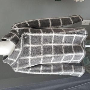 ELLEN TRACY Wool Blend Sweater Jacket Size MED